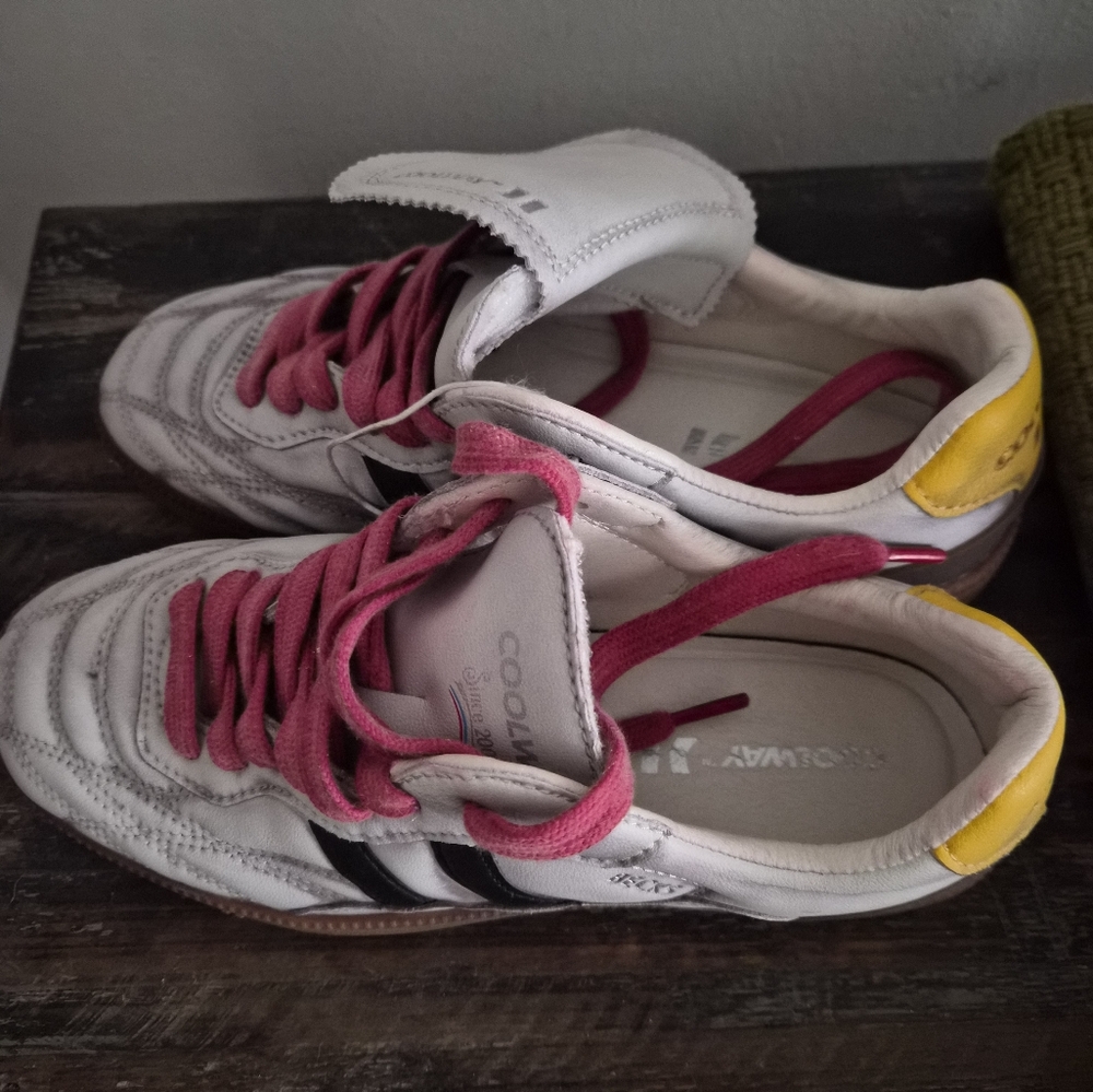 Brand New Coolway White and Pink Sneakers